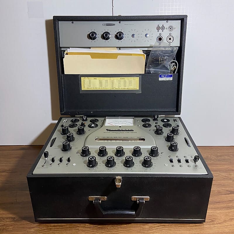 Heathkit TT-1 / TT-1A Mutual Conductance Tube Tester, Restored & Calibrated