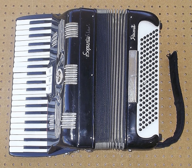 Recanati Soprani Di Silvio 120 Bass Accordion Black | Reverb