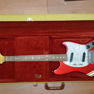 Fender Japan Mustang Competition Reissue 69 2002 Year - Candy apple red for sale
