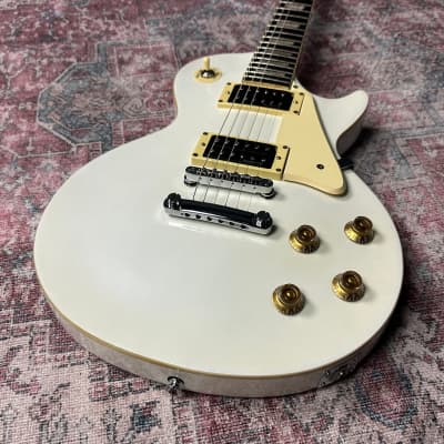 Sheridan A100 Les Paul Electric Guitar in Pearl White w/EMG Pickups image 11