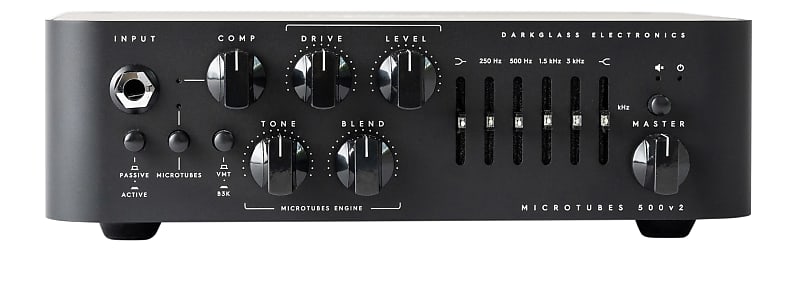 Darkglass Electronics Microtubes 500 V2 500-Watt Bass Amp Head 2020 -  Present - Black