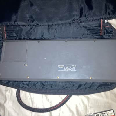 Casio PT-87 32-Key Mini Synthesizer 1980s - Black image 3