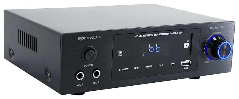 T Home Media Receiver 300 Ohne Internet Nutzen Rockville BLUAMP 150 Home Stereo Bluetooth Amp Receiver+2) | Reverb