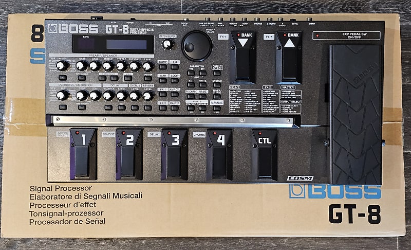 Boss GT-8 Guitar Effects Processor | Reverb