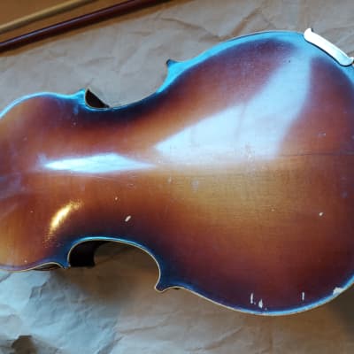 Karl Beck Stradivarius size 4/4 violin, Germany, Vintage, Lacquered Wood image 4