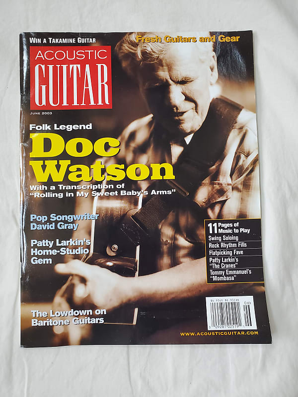 Acoustic Guitar Magazine Back Issue June 2003 Reverb