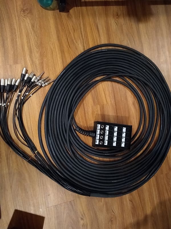 ProCo StageMaster 12x4 XLR/TRS Channel Snake - 100' image 1