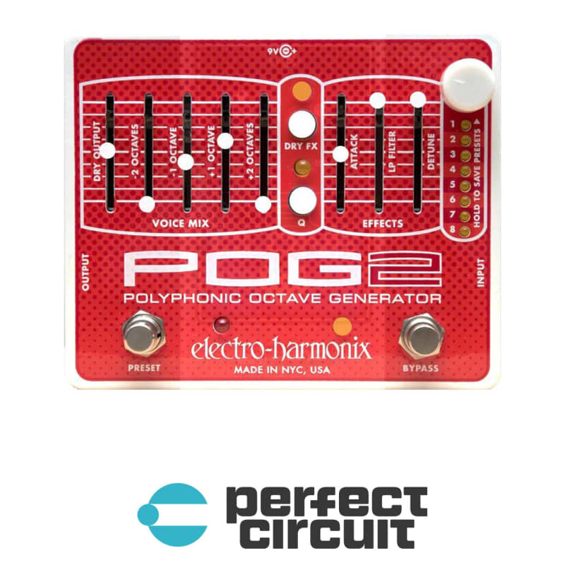 Electro-Harmonix POG2 Polyphonic Octave Generator | Reverb