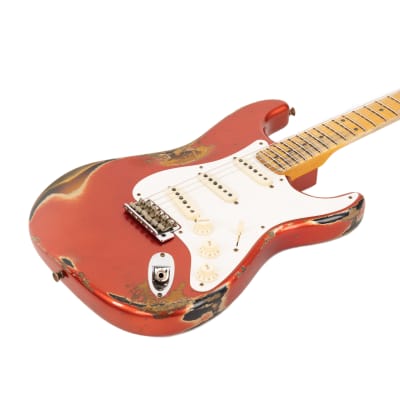 Fender Custom Shop '56 Stratocaster Heavy Relic - Super Faded CAR over 2 Color Sunburst image 8