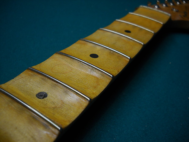 Scalloped guitar neck for sale top