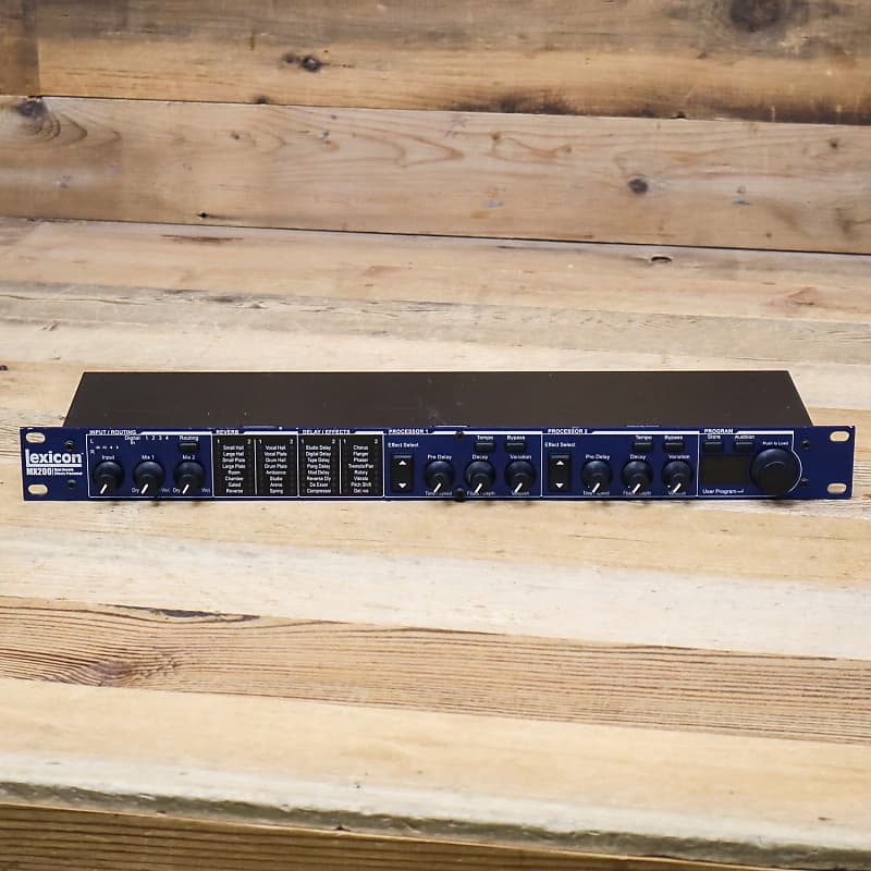 Lexicon MX200 (MX-200) Multi-Effects Processor FX Chorus