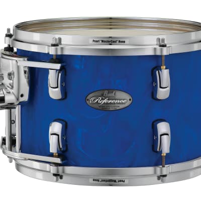 Pearl Music City Custom 8"x7" Reference Series Tom BLUE SATIN MOIRE RF0807T/C721 image 1