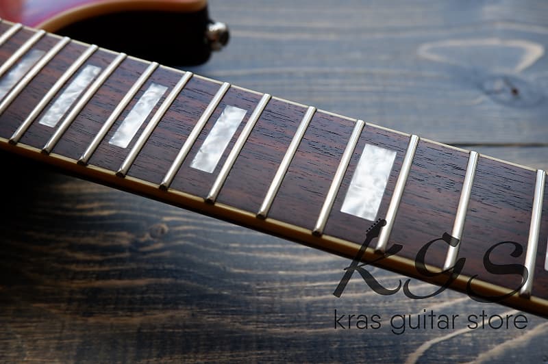 Grass Roots G-KT-48 Knight Model STR 2013 See Thru Red | Reverb