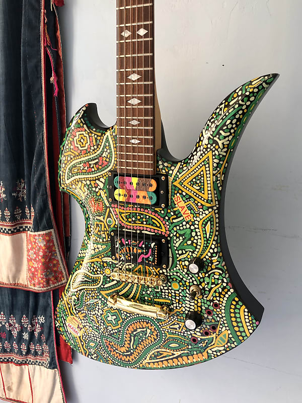 Hide Amoeba   超高再現 アメーバ 夜光 B.C.Rich HIDE Custom Luminous Mockingbird  Museum Main MG -70x 180 280x 120x 吉他 電 結他 Guitar。 歌舞伎 搖滾 Burny Fernandes 初期  X