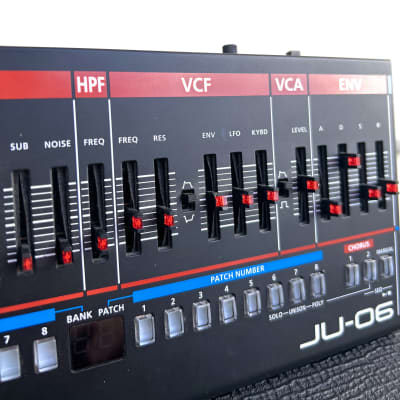 Roland JU-06 Boutique Series Digital Synthesizer Sound Module 2015 - Present - Black image 4