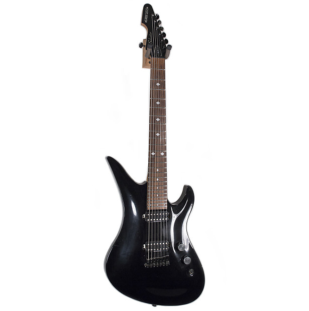 1998 Schecter A-7 (Black) w/ Original Bag | Reverb