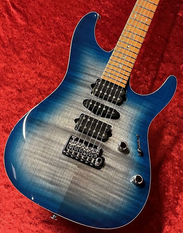 ギター Ibanez AZ2407F-SDE Prestige (Sodalite) Ibanez AZ Prestige AZ2407F-SDE (Sodalite)｜ミュージックランドKEY
