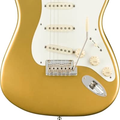 Fender Lincoln Brewster Signature Stratocaster Electric Guitar, Aztec Gold image 1
