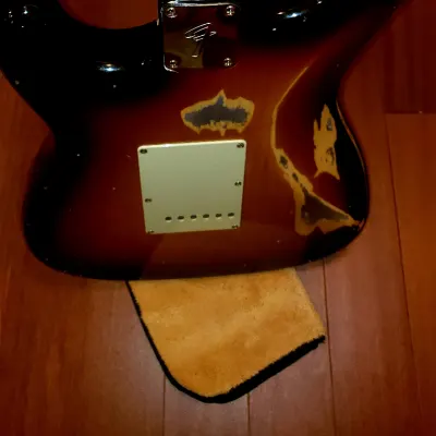 Fender Stratocaster 68-69-CS Pickups 2018/17 Sunburst Relic image 4