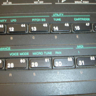 Yamaha DX7IID 61-Key Synthesizer Keyboard image 11