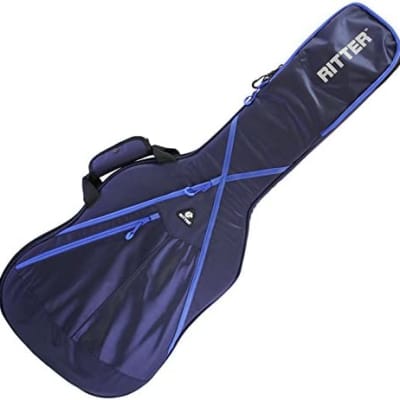 Ritter Performance RGP8-E/NRB Electric Guitar Bag - Navy/Royal Blue (33mm) image 3