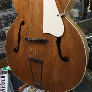 1950 's Silvertone Kay 17" Acoustic Archtop Excellent tone! image 4