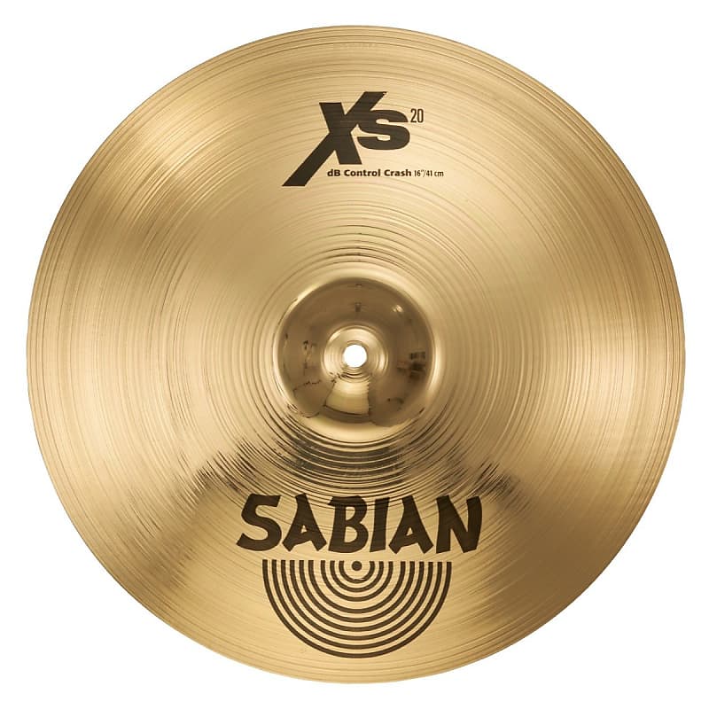 Sabian 16" XS20 dB Control Crash Cymbal image 1
