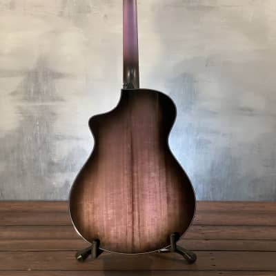 Breedlove Lmt Oregon Blackberry Concert Acoustic-Electric Guitar-SN7346-PLEK'd-Aeris Packaging image 7