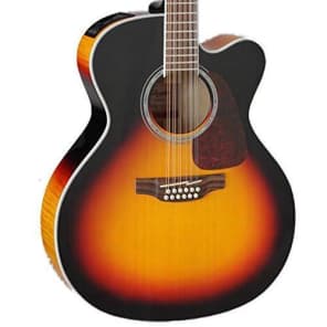 Takamine GJ72CE-12BSB Jumbo Cutaway 12-String Acoustic-Electric Guitar image 1