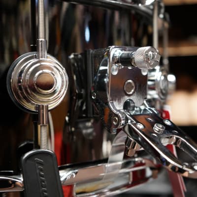 DW Collectors Series #DRVB6514SUC-B Black Nickel Over Brass 6 1/2" x 14" Snare Drum - chrome hdw. image 6