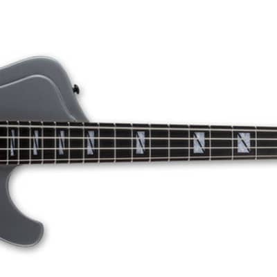 ESP LTD Signature John Campbell JC-4 Bass Guitar - Dark Grey Metallic Satin for sale