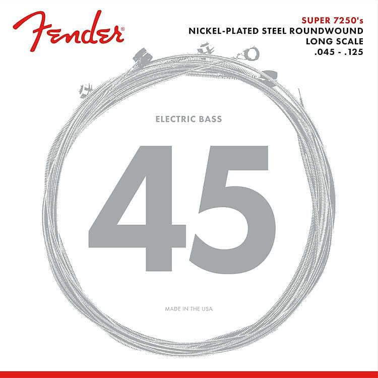 Fender 7250-5M NPS Long Scale 5-String Set For Bass - 073-7250-456 image 1