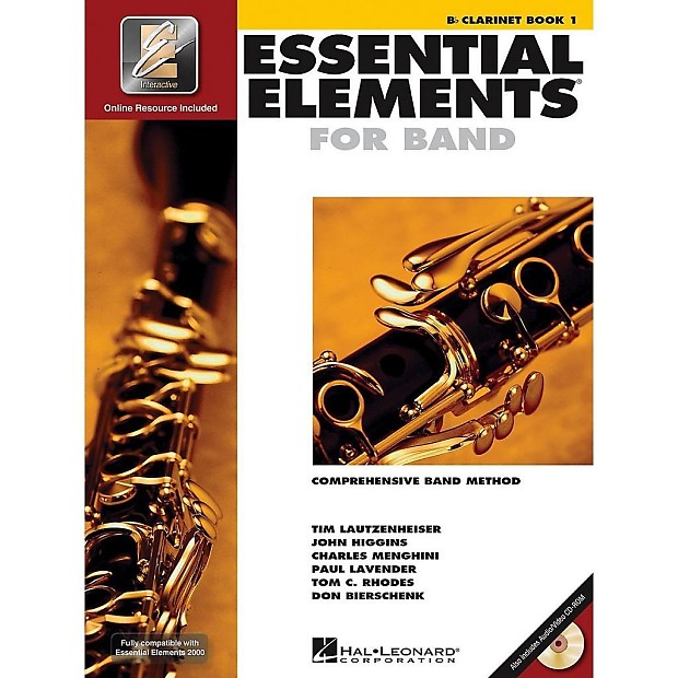 Hal Leonard Essential Elements for Band - Eb Alto Clarinet Book 1 with EEi image 1