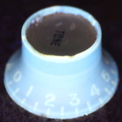 Vintage 1960's Gibson Gold Reflector Knob Tone Les Paul SG ES 1962 - 1970's Gold Insert image 4