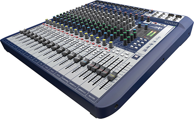 Soundcraft Signature 16 Compact 16-Channel Analog Mixer w/ Effects image 4
