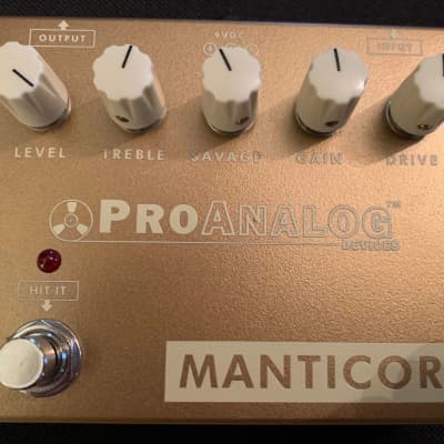 ProAnalog Devices Manticore Overdrive V2 2018 - Gold image 1