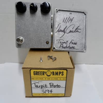 Reverb.com listing, price, conditions, and images for greer-amps-tarpit-integrated-fuzz