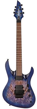 Jackson Pro Series Chris Broderick Soloist 6P Guitar Transparent Blue image 1