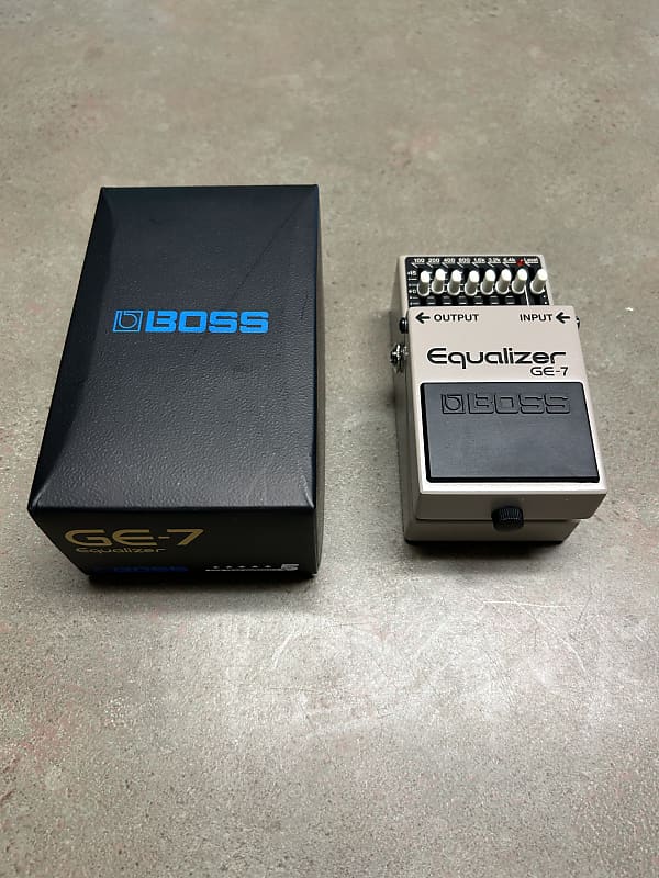 ギター BOSS equalizer GE-7 BOSS GE-7 Equalizer | Compact Graphic Equalizer Pedal