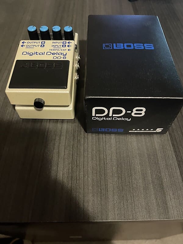 Boss DD8 Digital Delay 2019 Present White Reverb