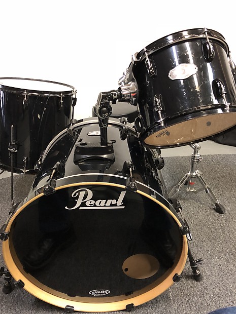 Pearl Vision SST Birch ply shell 1990 Black