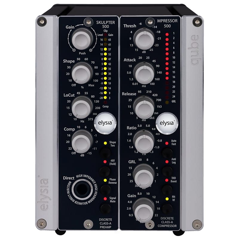 Elysia skulpter mpressor qube 500Series Preamp Reverb
