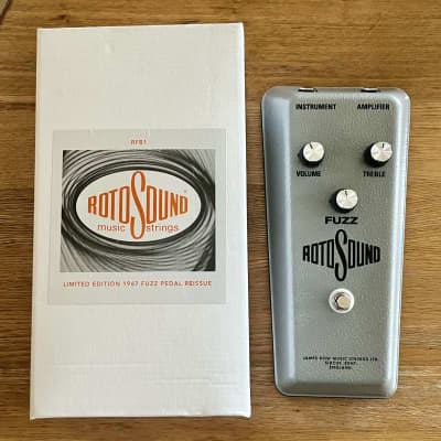 Review Demo - Rotosound 1960's Fuzz Reissue - YouTube