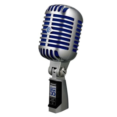 Shure Super 55 Wired Deluxe Studio Broadcast Elvis Vocal Microphone image 1