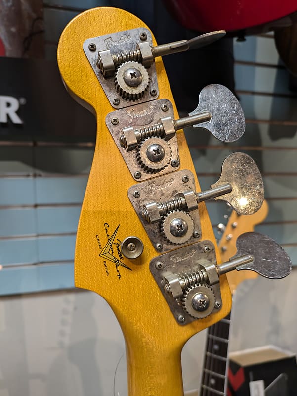 Fender Custom Shop '66 Jazz Bass Journeyman Relic | Reverb