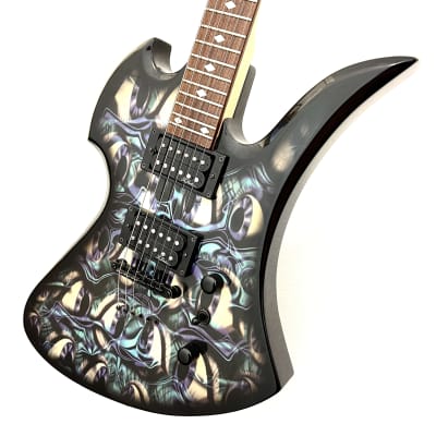 B.C. Rich Forty Lashes Mockingbird Body Art Collection Limited Edition 2004 image 3