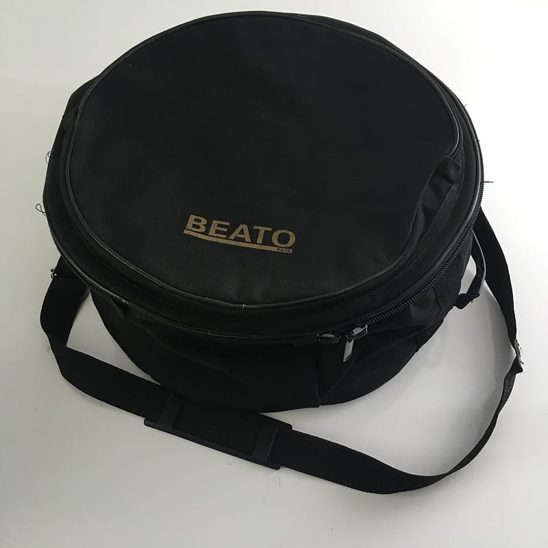 Beato 13”x6” Snare Drum Black Gig Bag Carrying Case Heavy Reverb