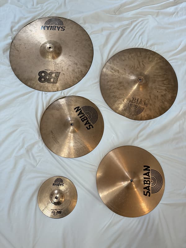 Sabian B8 Cymbal Pack 18/20/14 hihats with a FREE 8” Pro | Reverb