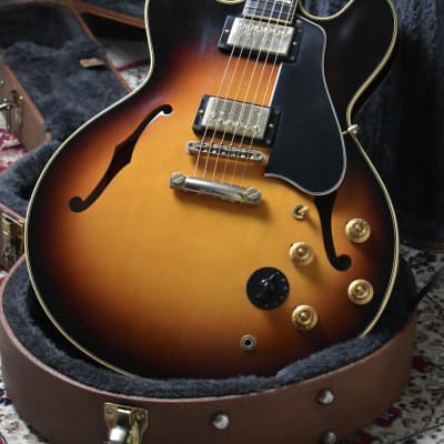2014 Gibson Memphis 1959 ES-345TD VOS Historic Burst Reissue w/OHSC & Paperwork, Mono Varitone image 9
