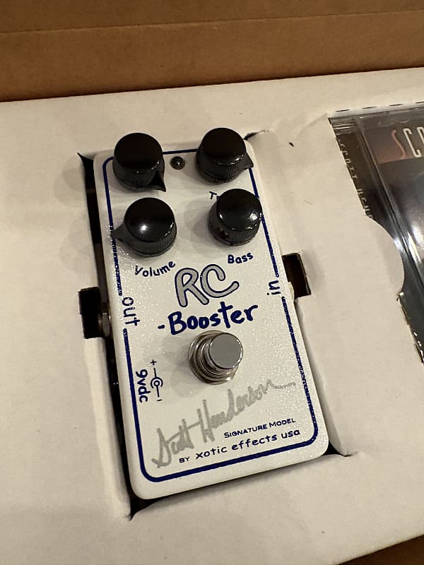 Xotic RC Booster Scott Henderson Edition | Reverb